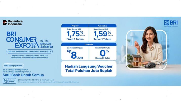 BRI Consumer Expo 2026 Jakarta Tawarkan Beragam Solusi Keuangan dan Promo Menarik