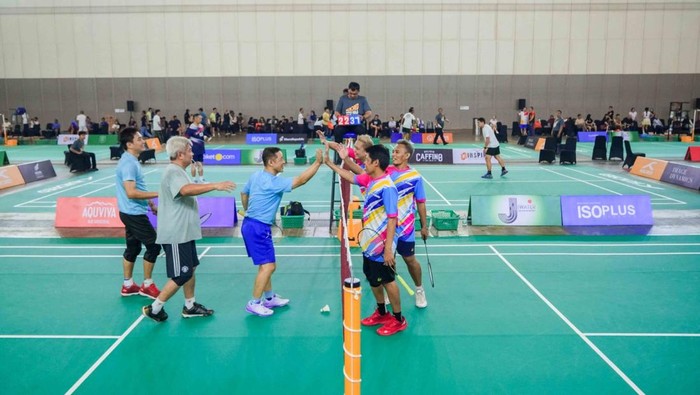 Semangat Tak Pernah Padam, Veteran Bulutangkis Indonesia Kembali ke Lapangan